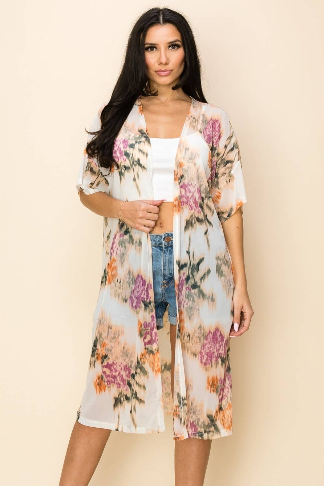 Sheer Kimono Duster