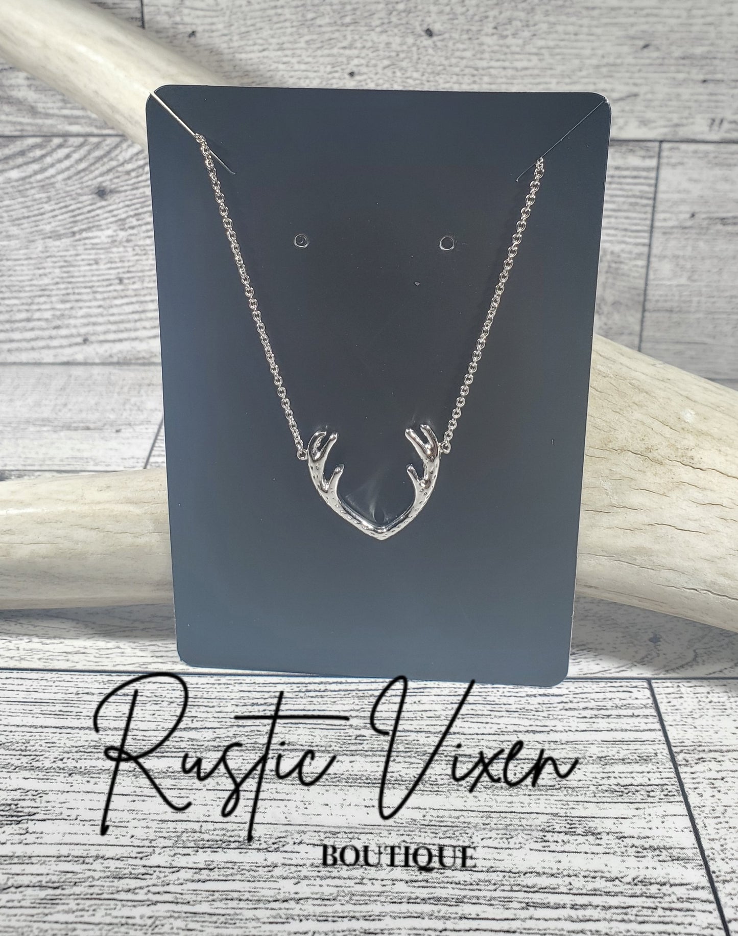 Deer Antler Necklace