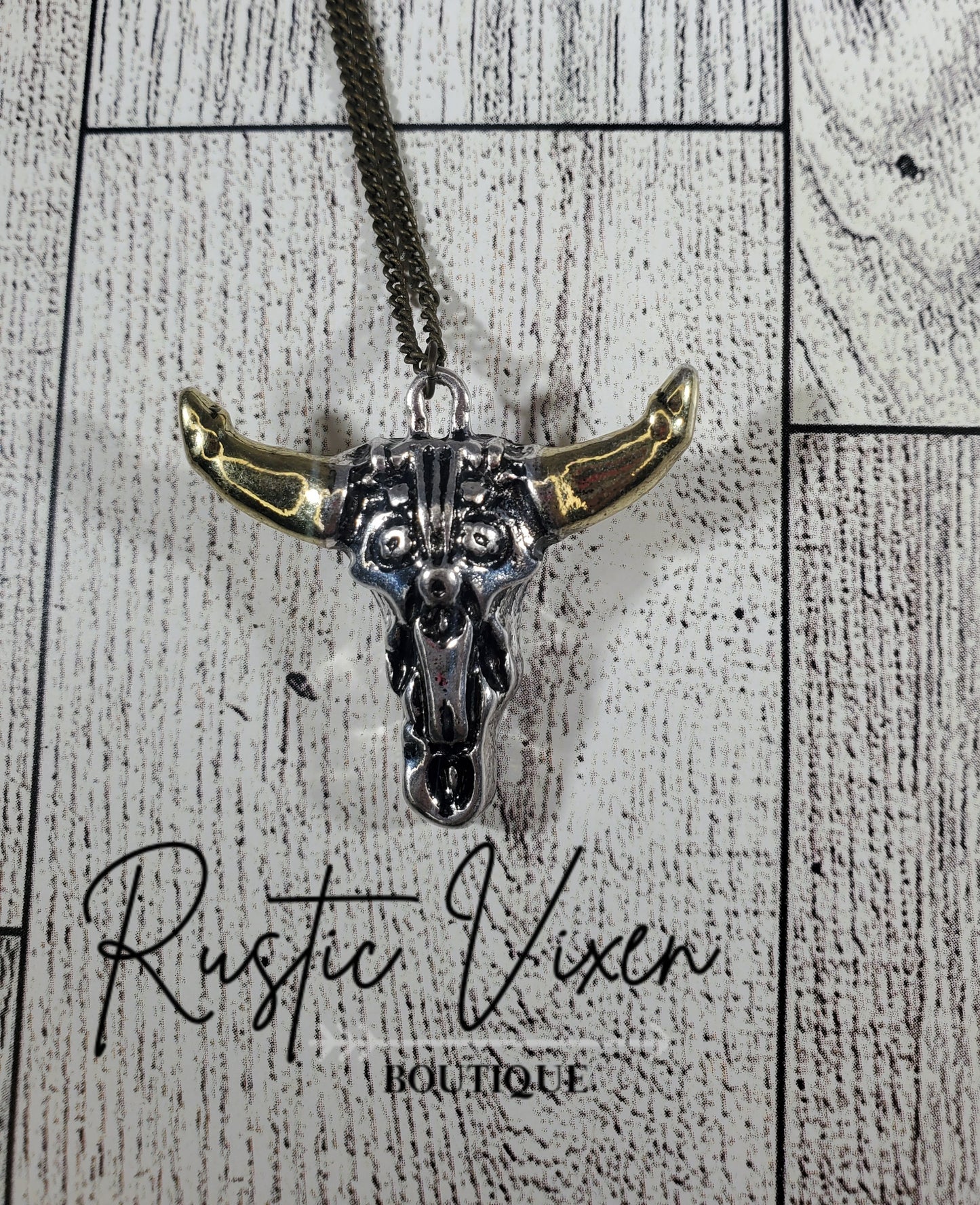 Long Skull Necklace