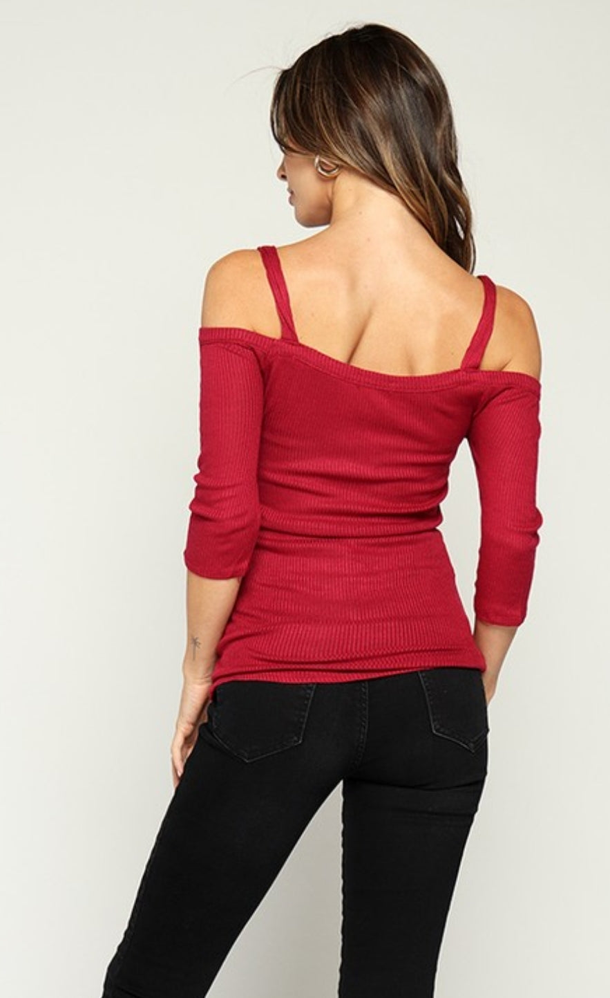 Cold Shoulder Top