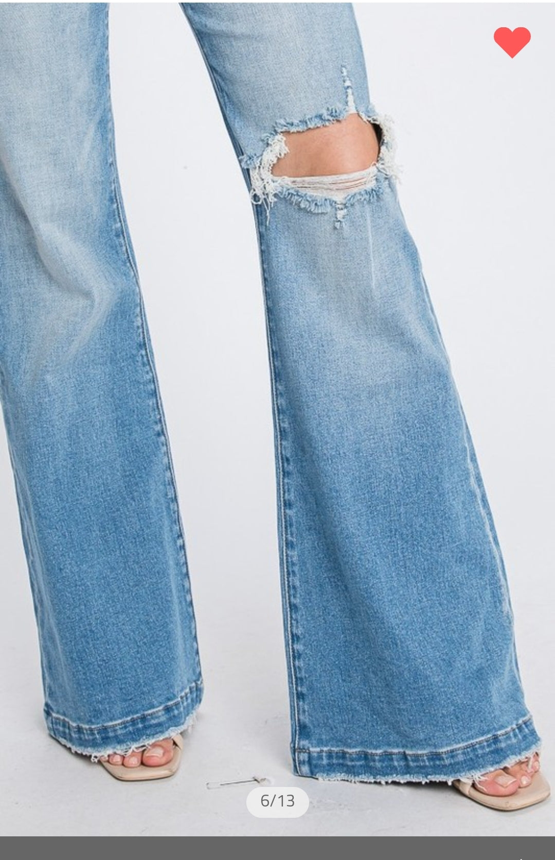 High Rise 70's Flare Jean